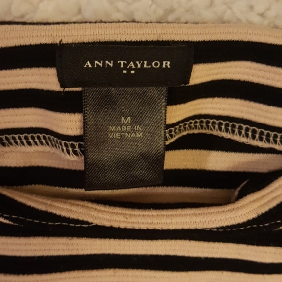 Ann Taylor Striped Blouse - Picture 5 of 6